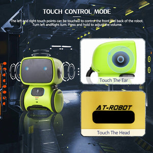 New arrival Interactive Robot Cute Toy Smart educational Robots for Kids Dance Voice Command Touch Control Toys birthday Gifts