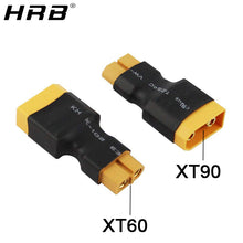 Amass Adapter XT60 to XT90 EC5 EC3 TRX T Deans XT30U Female Male Connectors 4.0mm Banana Plug RC Lipo Battery Control Parts DIY