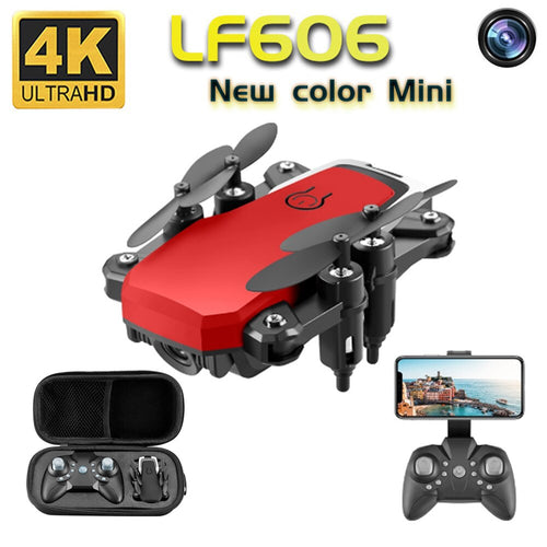 Mini Drone With Camera HD Foldable Drones One-Key Return FPV Quadcopter Follow Me RC Helicopter Quadrocopter Kid's Toys