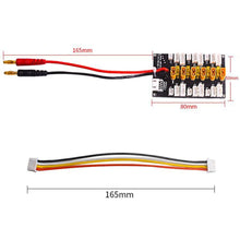 Hot Sale XT30 Lipo Parallel Balanced Charging Board for 2S-6S RC Battery Charger Parallel Charging Plate Board for Helicopter