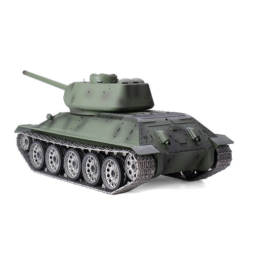 Henglong 3909 T34 RC Tank 2.4G 1:16 Metal 2.4G Car Vehicle Models 6.0 Version Remote Control Toys C Tank