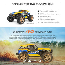 Wltoys 1/12 12402-A 4WD 2.4G RC Car Models High Speed 45km / H Remote Control Car Model Vehicle RC Car Off-road Toy Kids Toys