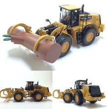 Jing bang 1:50 Alloy Model Car Wheel Forklift Wood Grabbing Car CHILDREN'S Toy Engineering Vehicle Model Car Model Toy