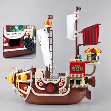 ONE PIECE The THOUSAND SUNNY Pirate Ship Japan Anime compatible legoingly Brick Building Blocks Figure Toys For Kids Gift