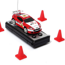 Mini Radio Remote Control Vehicle Coke Can Car Sport R/C Racer RC Micro Racing Toys Small Porket 4 Frequency Gifts for Children