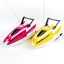 4-channel RC Boat Plastic Electric Remote Control Speedboat Double Motor Remote Control Speed Boat Children Birthday Toy Gift
