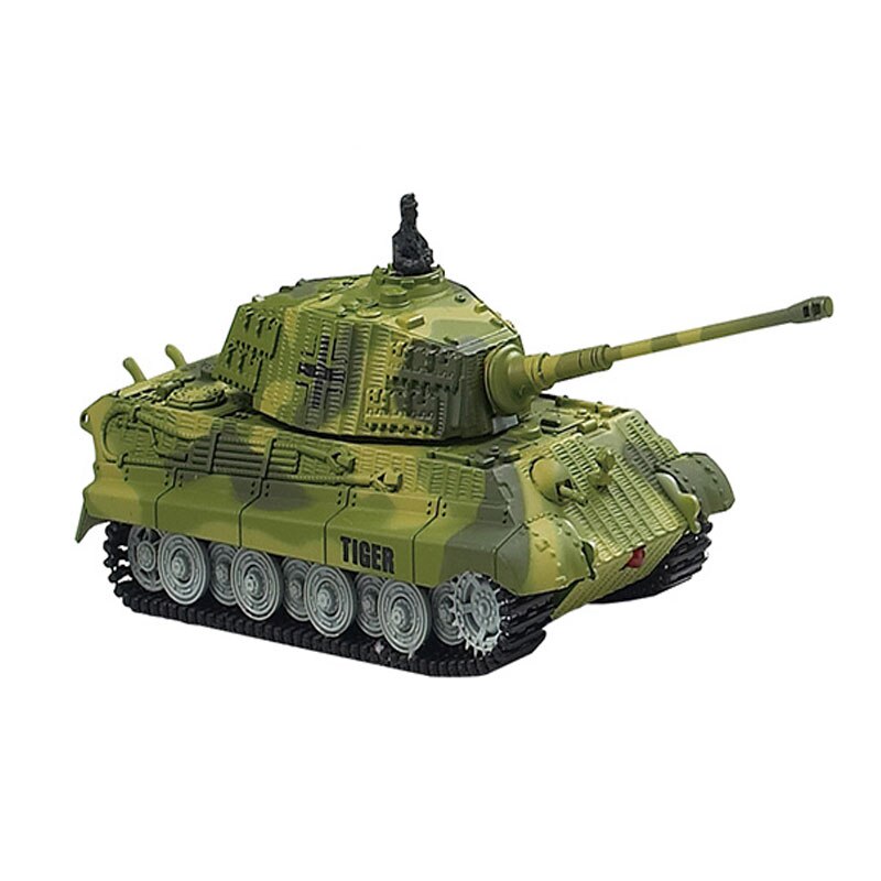 New Mini RC Tank Radio Remote Control 2203 1:72 Scale 4CH Simulation Tanks Car Model Toys for Children Christmas Birthday Gift
