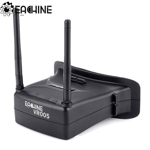 Eachine VR005 2.7 Inch 960*240 5.8G 48CH FPV Goggles Raceband Auto-Search With Dual Antennas 3.7V 1000mAh Battery For RC Drone