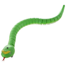 2Pcs RC Snake Toy,Rechargeable Remote Control Snake with Interesting Egg Radio Control Toys for Kids, Yellow & Green
