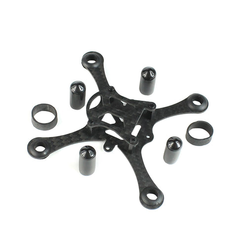 JMT Hollow Cup Rack Brushed Mini Drone Frame Kit 100MM Wheelbase Carbon Fiber for Indoor FPV Racing Airplane Accessory