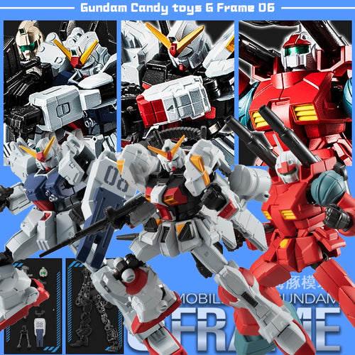 BANDAI SHOKUGAN Model 3 Pieces Set GUNDAM RX-78-2 GUNCANNON Mobile Suit Kids Toys