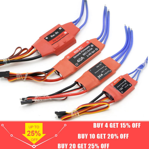 Simonk 10A 12A 15A 20A 30A 40A 50A 70A 80A Firmware Electronic Speed Controller ESC for RC Multicopter Helicopter