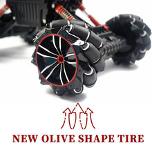 1:12 2.4G RC Car with Mecanum Wheel High Speed 4WD Drift Climbing Remote Control Stunt Car Deformation Off-Road Vehicle Toy