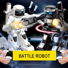 2.4G Somatosensory Remote Control Battle Robot Toy Two-player Competitive Fight Children's Robot Model Toys For Kids Gift