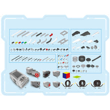 Programmable Building Block Assembly Robot Kit DIY Multifunctional Educational Learning Kit Educational Toy Gift For Kid Adult