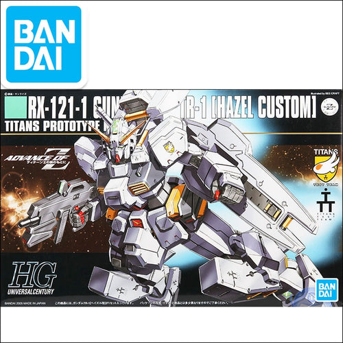 Original Gundam HG 1/144 Model RX-121-1 HAZEL CUSTOM TR-1 Mobile Suit Kids Toys