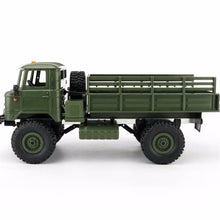 WPL B-24 Remote Control Military Truck DIY Off-Road 4WD RC Car 4 Wheel Buggy Drive Climbing GAZ-66 Vehicle for Birthday Gift Toy