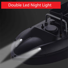 Double hopper 500M Distance Double LED Night Light RC Fishing Bait Boat Fixed speed Cruise Automatic Feed Fishing Bait Boat Toy