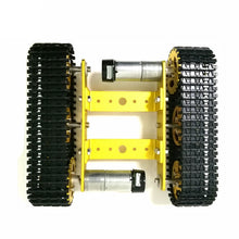 Metal tank model robot tracked car chassis diy track teaching crawler/caterpillar platform for arduino uno r3