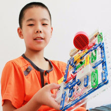 New 199 Kinds Compound Mode Switch Circuits Electronics Discovery Kit Electronic Building Blocks Assembling Toys for Kids