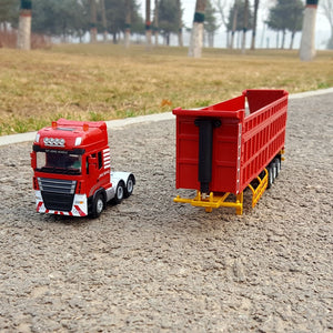 1: 50 Alloy Heavy Truck Alloy Tilting Freight Truck Alloy Car Model Alloy ≥ 14 Years Old 14-Year-Old