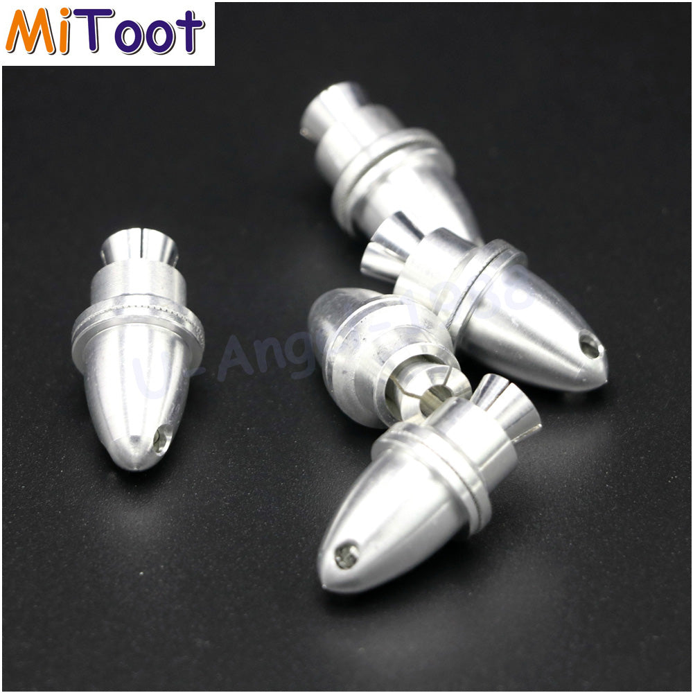 5pcs/lot 2mm 3mm 3.17mm 4mm 5MM 6MM 8MM 10MM RC Aluminum Bullet Propeller Adapter Holder for Brushless Motor Prop Dropship