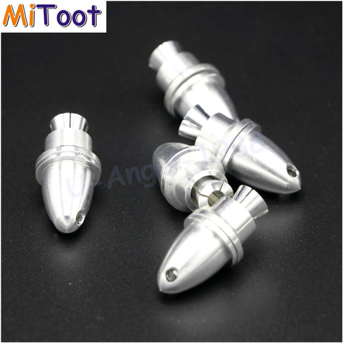 5pcs/lot 2mm 3mm 3.17mm 4mm 5MM 6MM 8MM 10MM RC Aluminum Bullet Propeller Adapter Holder for Brushless Motor Prop Dropship