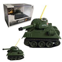 Super Mini Tiger RC Tank Model Imitate Scale Remote Radio Control Tank Radio Controlled Electronic Toys Tank for Children Kids