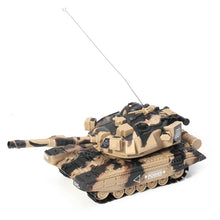 1:32 RC War Tank Tactical Vehicle Main Battle Military Remote Control Tank with Shoot Bullets Model Electronic Hobby Boy Toys