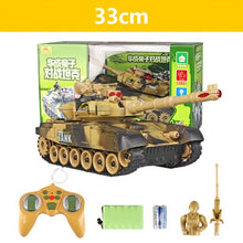 33CM Remote Tank Tactical Vehicle Main Battle Military Main Battle Tank Model Electronic Hobby Toys With 700 MAh Battery