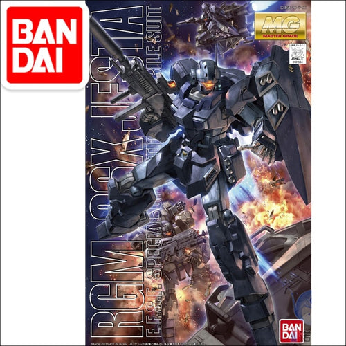 Original MG 1/100 Gundam Model RGM-96X JESTA CANNON GUNDAM Japanese Model Robot Mobile Suit Kids Toys