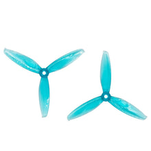 4pcs/2pairs Gemfan Windancer 5043 Propeller Sky Color T5043C 5x4.3 Inch PC 3-Blade CW CCW Propeller FPV Racing Drone Freestyle
