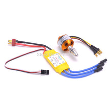 A2212 2212 1400KV Brushless Motor 30A ESC Motor Mount 8060 Propeller SG90 9G Micro Servo set for RC Fixed Wing Plane Helicopter