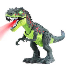 Kids Walk Sounds Animals Model Toys Large Size Electric Walking Dinosaur Toy with Music Light Spray Children Recolonization Toy