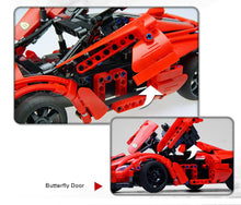 RCtown Remote Control Electric Sports Car Model Toy DIY Assemble Building Blocks RC Car Children Gifts