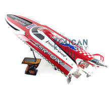 G30H ARTR-RC 54" 30CC Engine Gasoline Fiber Glass RC Racing Boat W/Remote Controller RED THZH0053
