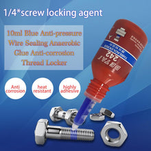 High Quality 10ml Blue Anti-pressure Wire Sealing Anaerobic Glue Anti-corrosion Thread Locker