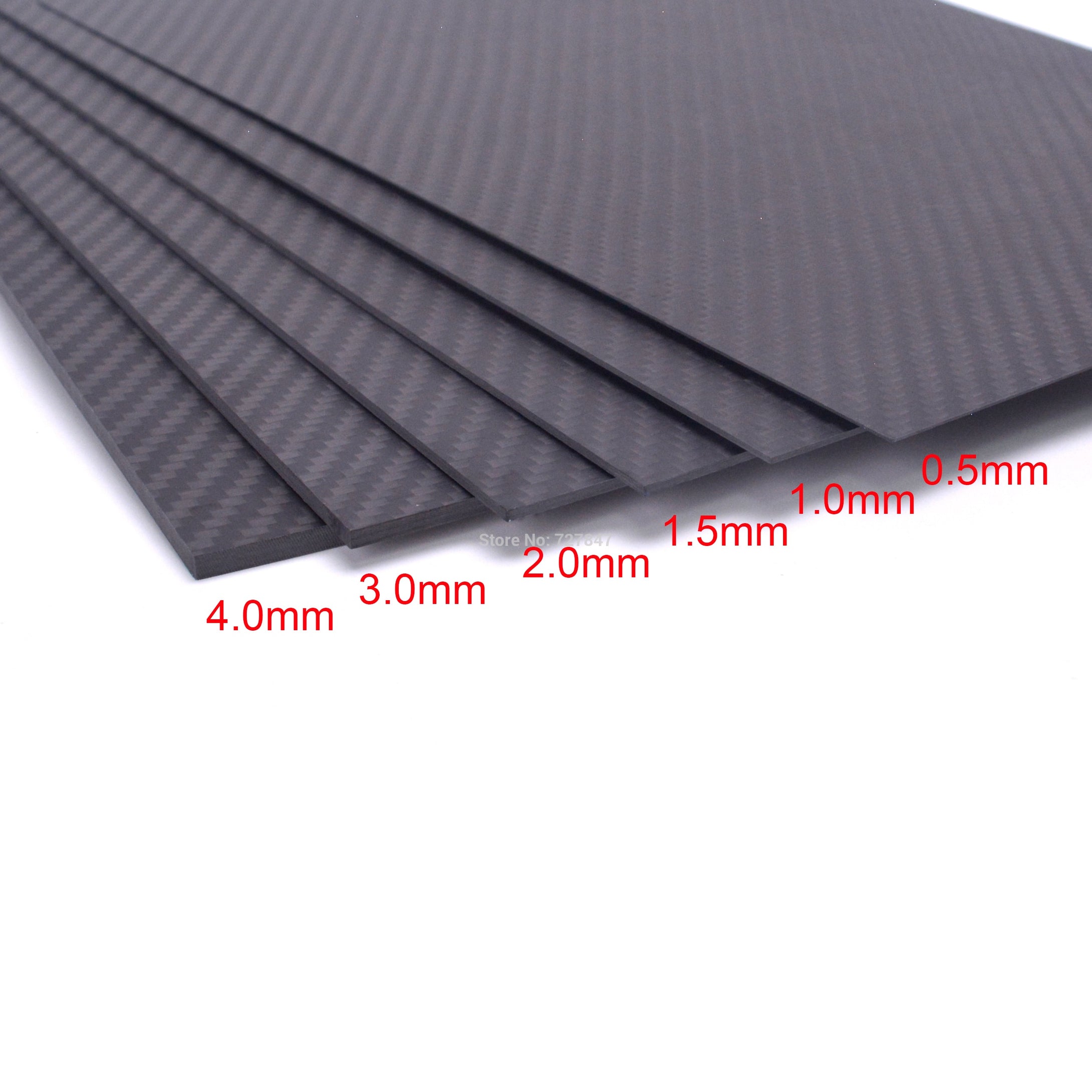 400mm X 200mm Real Carbon Fiber Plate Panel Sheets 0.5mm 1mm 1.5mm 2mm 3mm 4mm 5mm thickness Composite Hardness Material
