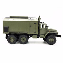Wpl B36 Ural 1/16 2.4G 6Wd Rc Truck Rock Crawler Command Communication Vehicle Rtr Toy Auto Army Trucks Radio Rc Truck Toys