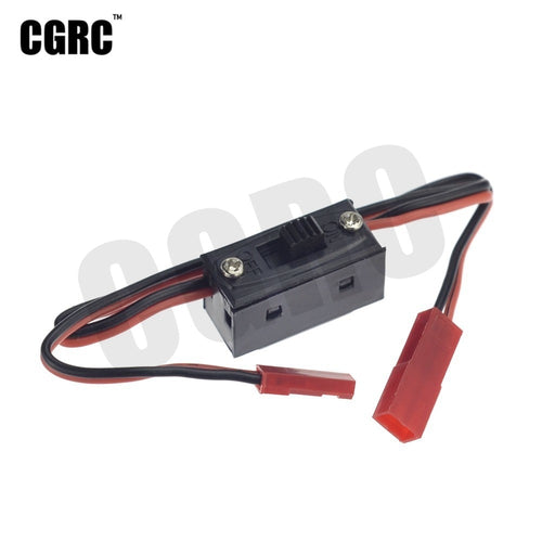 LED Light Control Power Switch 1 Divided 2 JR JST For 1/10 RC Crawler Car TRX4 RC4WD D90 D110 Axial Scx10 90046 RC Boat Aircraft
