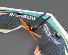 Free shipping RC Plane EPP Airplane Model DW HOBBY Rainbow Fly Wing 800mm Wingspan Tail push version RC Airplane Kit
