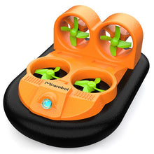 GV160 2 In 1 RC Boat Hovercraft Ground Effect Vehicle Toy LED/FPV 2.4G 7CH High Speed Effect Anti-Crashed RC Car Kid Toy