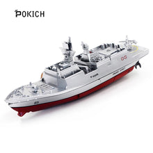 Pokich 2.4GHz 3CH Remote Control Boat Escort Frigate Carrier Ship Exquisite Model RC Warship Model