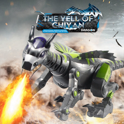 New Arrival RC Dinosaur Toys Infrared Remote Control With Light Crawling Dancing Jumping Play Music Dinosaur Model Gift Toy