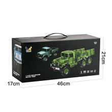 Original MN-77 1/16 2.4G 4WD 10km/h Remote Control Rc Car & LED Light Camouflage Military Off-Road Car RTR Toy For Boys Gifts