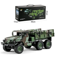 Original MN-77 1/16 2.4G 4WD 10km/h Remote Control Rc Car & LED Light Camouflage Military Off-Road Car RTR Toy For Boys Gifts