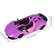 Remote Control Car - One Button To Open The Door Automatically Demonstrate - The 1:12 Remote Control Sports Car For Kids Gifts