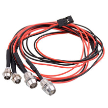 RC LED Night Headlamps Headlights 3/5mm LED Light for Model Drift Crawler Car YJS Dropship