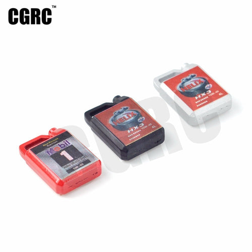 Simulation Metal Engine Oil Barrel For 1/10 RC Crawler Car TRX4 Defender Bronco RC4WD D90 D110 Axial Scx10 90046