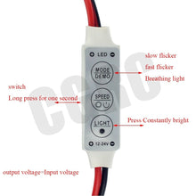 LED Light Control Power Switch Flicker Mode For 1/10 RC Crawler Car TRX4 RC4WD D90 Axial Scx10 RC Boat Aircraft RC Drifting